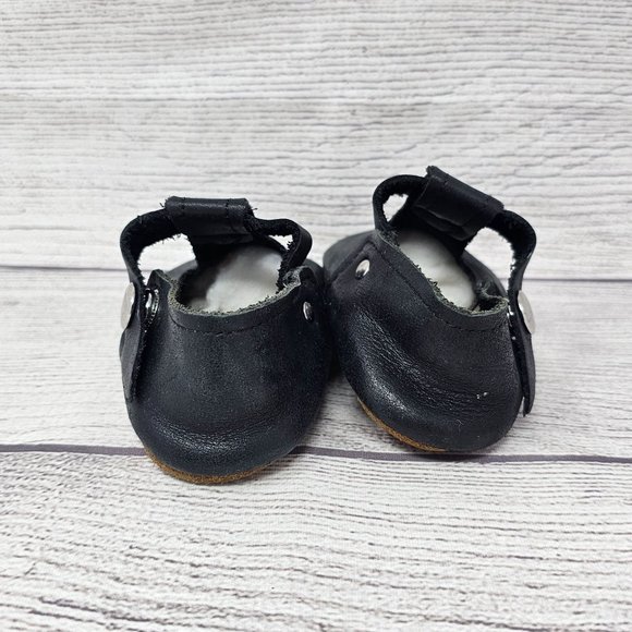 PIPER FINN GIRLS BLACK - T-STRAP MARY JANE - SOFT SOLE Size 3 - Picture 4 of 11